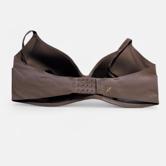 Knix Wireless Smooth Bra Women's 8 Brown Adjustable Padded - Picture 2 of 4